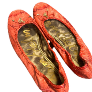 Sam Edelman croc flat